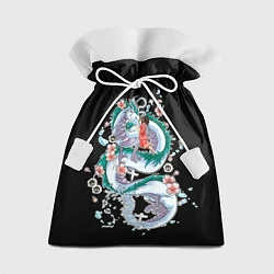 Мешок для подарков Тихиро и Хаку - унесенные призраками, цвет: 3D-принт