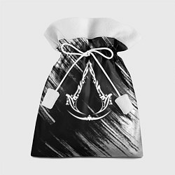 Мешок для подарков Assassins creed Mirage - потертости, цвет: 3D-принт