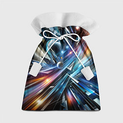Мешок для подарков Космос - футуризм, цвет: 3D-принт