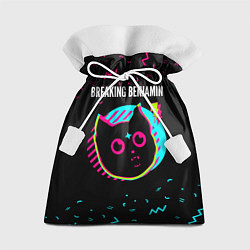 Мешок для подарков Breaking Benjamin - rock star cat, цвет: 3D-принт