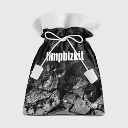 Мешок для подарков Limp Bizkit black graphite, цвет: 3D-принт