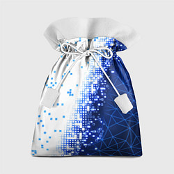 Мешок для подарков Поврежденный цифровой скин, цвет: 3D-принт