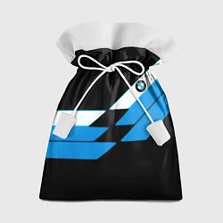Мешок для подарков BMW sport geometry blu, цвет: 3D-принт