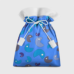 Мешок для подарков Кусака ПакМан паттерн, цвет: 3D-принт