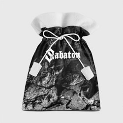 Мешок для подарков Sabaton black graphite, цвет: 3D-принт