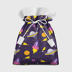 Мешок для подарков Космические приключения, цвет: 3D-принт