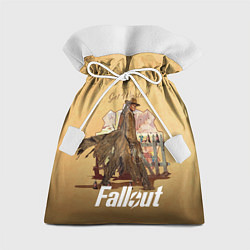 Мешок для подарков Фаллаут - Гуль, цвет: 3D-принт