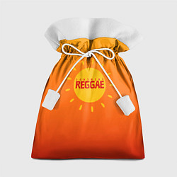 Мешок для подарков Orange sunshine reggae, цвет: 3D-принт