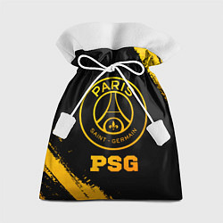 Мешок для подарков PSG - gold gradient, цвет: 3D-принт
