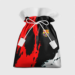 Мешок для подарков Barcelona fc краски спорт, цвет: 3D-принт