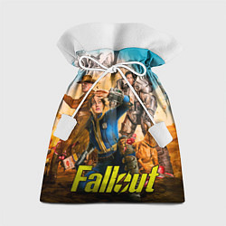 Мешок для подарков Fallout all, цвет: 3D-принт