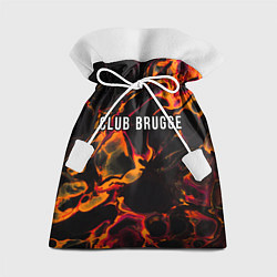 Мешок для подарков Club Brugge red lava, цвет: 3D-принт