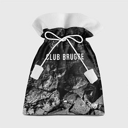 Мешок для подарков Club Brugge black graphite, цвет: 3D-принт