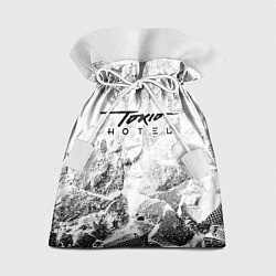 Мешок для подарков Tokio Hotel white graphite, цвет: 3D-принт