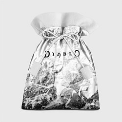 Мешок для подарков Diablo white graphite, цвет: 3D-принт