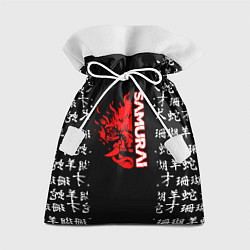 Мешок для подарков Samurai japan steel, цвет: 3D-принт