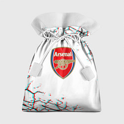 Мешок для подарков Arsenal fc текстура, цвет: 3D-принт