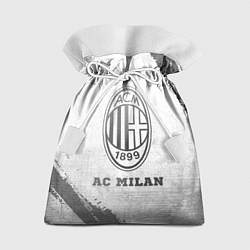 Мешок для подарков AC Milan - white gradient, цвет: 3D-принт