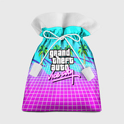 Мешок для подарков Vice city tropic collection, цвет: 3D-принт