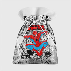Мешок для подарков Человек паук комиксы, цвет: 3D-принт