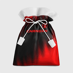 Мешок для подарков Changan - red gradient посередине, цвет: 3D-принт