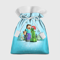 Мешок для подарков Minecraft - New Year, цвет: 3D-принт