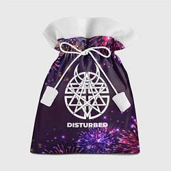 Мешок для подарков Праздничный Disturbed, цвет: 3D-принт