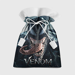 Мешок для подарков Venom head with tongue, цвет: 3D-принт