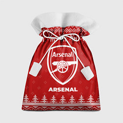 Мешок для подарков Новогодний Arsenal с оленями, цвет: 3D-принт