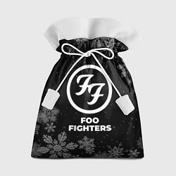 Мешок для подарков Снежный Foo Fighters, цвет: 3D-принт