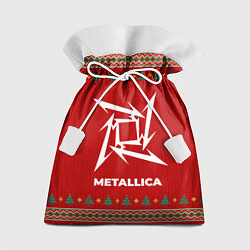 Мешок для подарков Metallica new year, цвет: 3D-принт