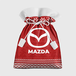 Мешок для подарков Новогодний Mazda, цвет: 3D-принт