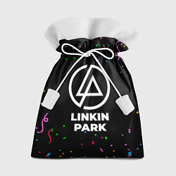 Мешок для подарков Linkin Park конфети, цвет: 3D-принт