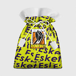 Мешок для подарков Rainbow six pattern rap, цвет: 3D-принт
