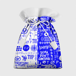 Мешок для подарков Twenty one pilots лого, цвет: 3D-принт