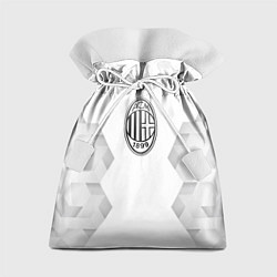 Мешок для подарков AC Milan white poly, цвет: 3D-принт