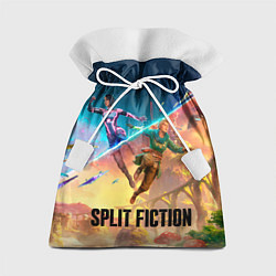 Мешок для подарков Главные герои Split fiction, цвет: 3D-принт