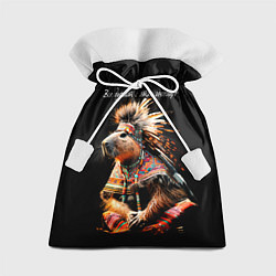 Мешок для подарков Все дуреют с этих индейцев, цвет: 3D-принт