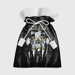 Мешок для подарков Metallica - skull with fangs, цвет: 3D-принт