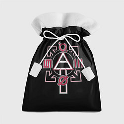 Мешок для подарков 30 Seconds to Mars - poster, цвет: 3D-принт