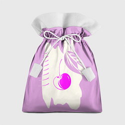 Мешок для подарков Вишневый коллаж, цвет: 3D-принт