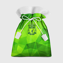 Мешок для подарков Liverpool green poly, цвет: 3D-принт