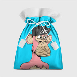 Мешок для подарков NFT pink ape, цвет: 3D-принт