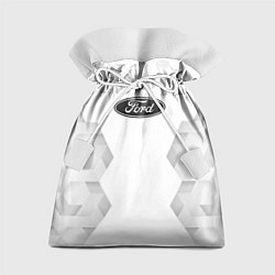 Мешок для подарков Ford white poly, цвет: 3D-принт
