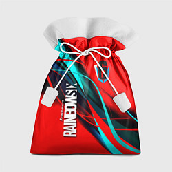 Мешок для подарков Rainbow six геометрия полосы, цвет: 3D-принт