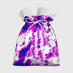 Мешок для подарков Monster energy краски гранж, цвет: 3D-принт