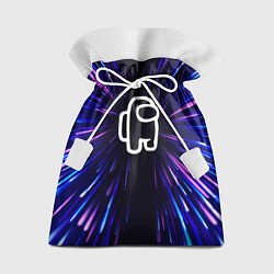 Мешок для подарков Among Us neon energy, цвет: 3D-принт