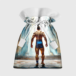 Мешок для подарков Греко-римский борец, цвет: 3D-принт