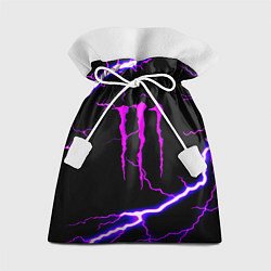 Мешок для подарков Monster energy neon storm, цвет: 3D-принт