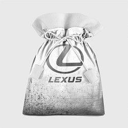Мешок для подарков Lexus - white gradient, цвет: 3D-принт